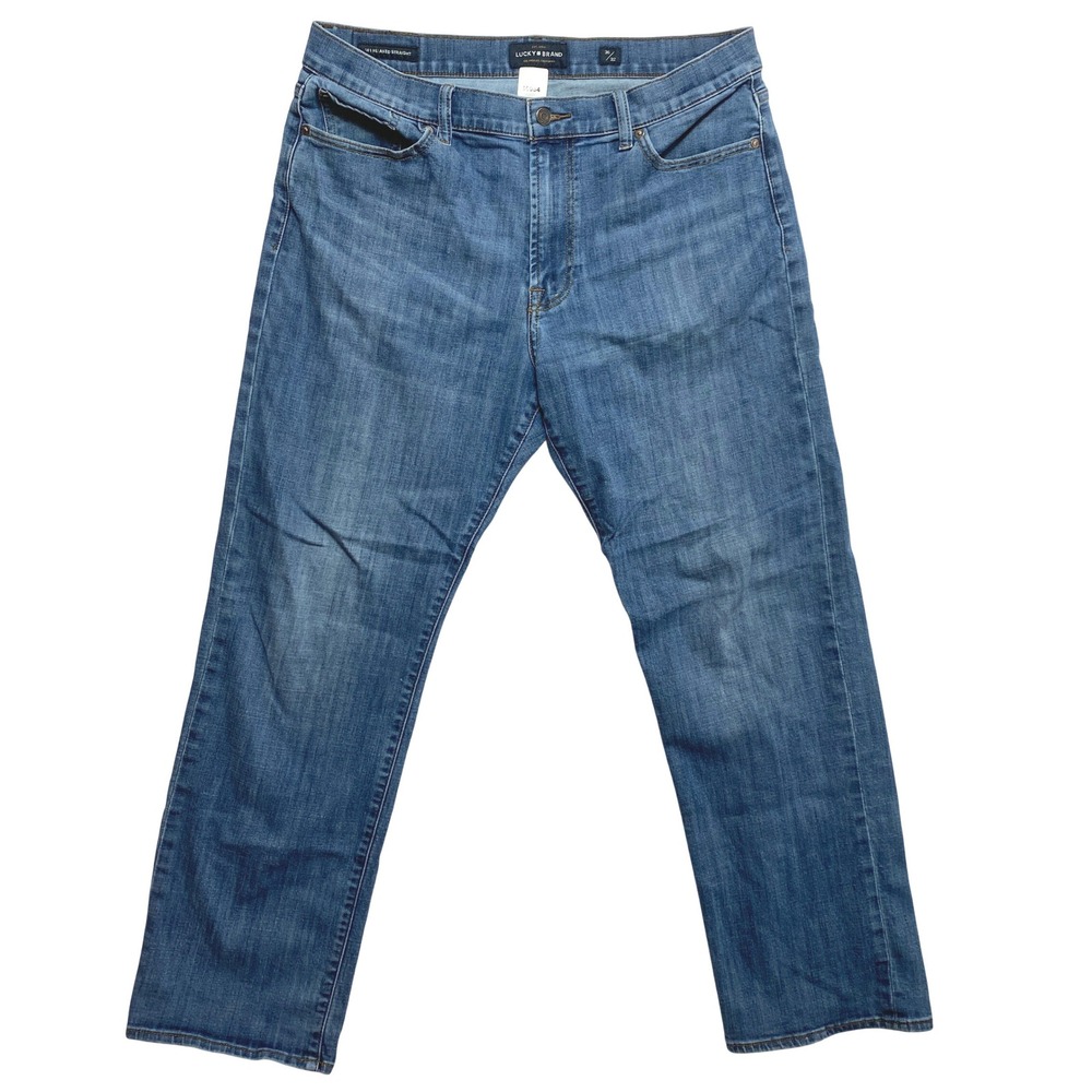 Lucky Brand 181 Jeans Mens  36x32 Blue Medium Wash Relaxed Straight 7MD10332